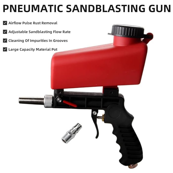 High-Performance Portable Sand Blaster