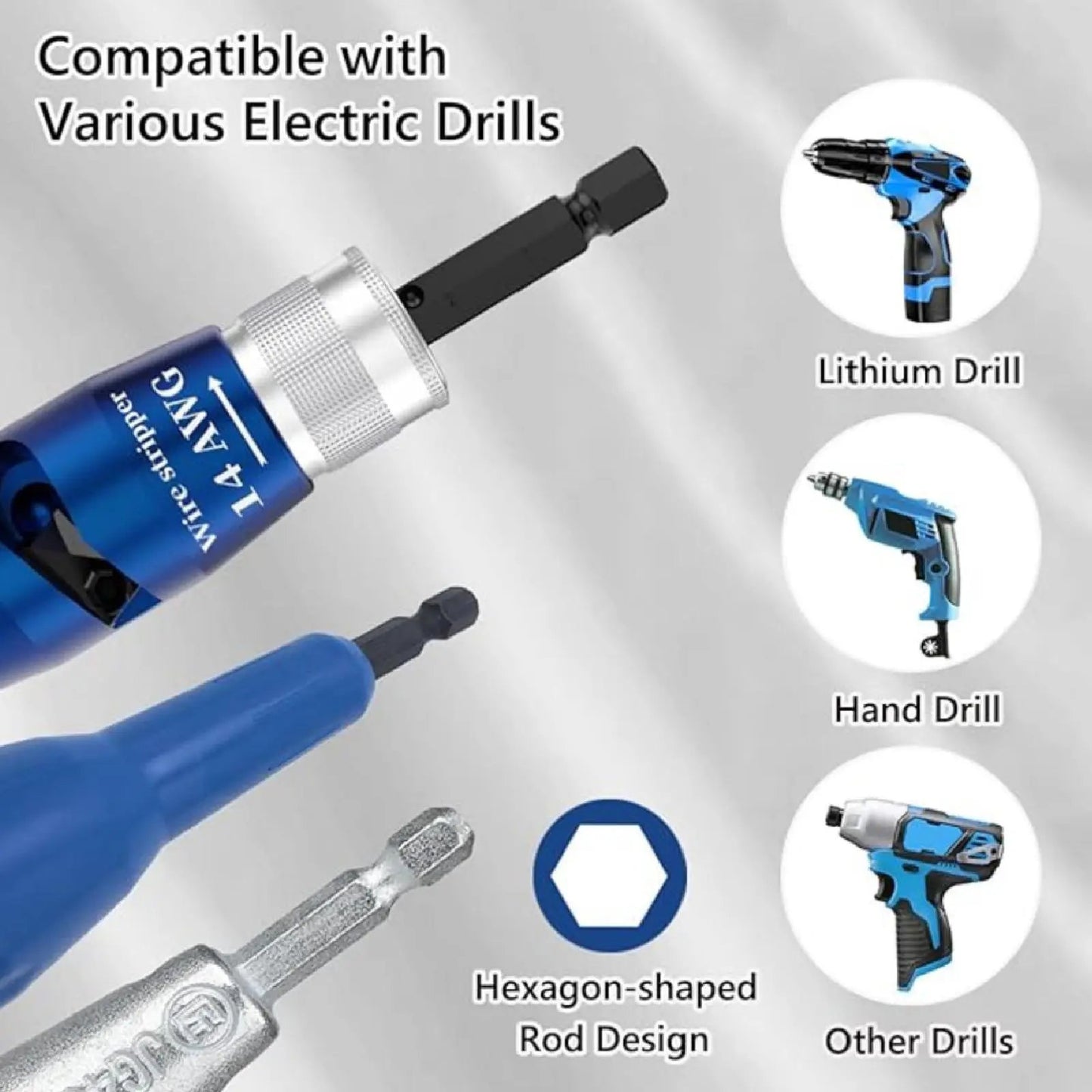 Electric Wire Stripper Tool Set