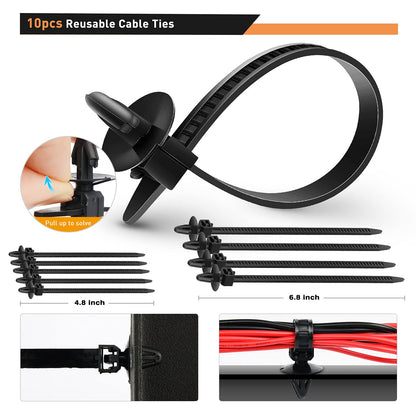 725Pcs Car Push Retainer Clips & Fasteners Kit