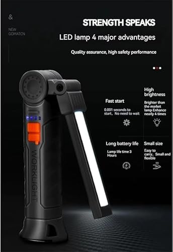 Ultra-Bright USB Magnetic LED Work Light