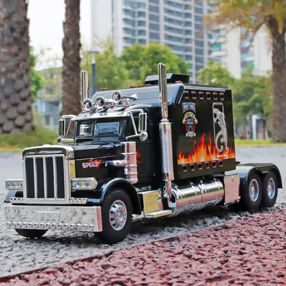 1:24 Diecast Semi Truck Toy for Boys
