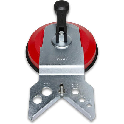 Adjustable Suction Drill Guide for Precise Diamond Bit Drilling