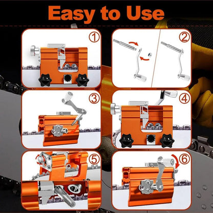 Portable Chainsaw Sharpener Kit