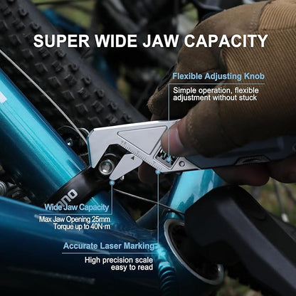 6-in-1 Foldable EDC Wrench Multitool