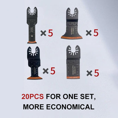 Curved-Edge Oscillating Tool Blade