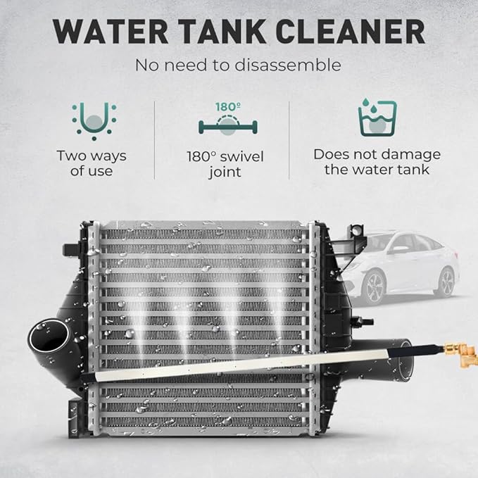 24" High-Pressure Radiator Cleaning Wand