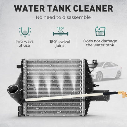 24" High-Pressure Radiator Cleaning Wand