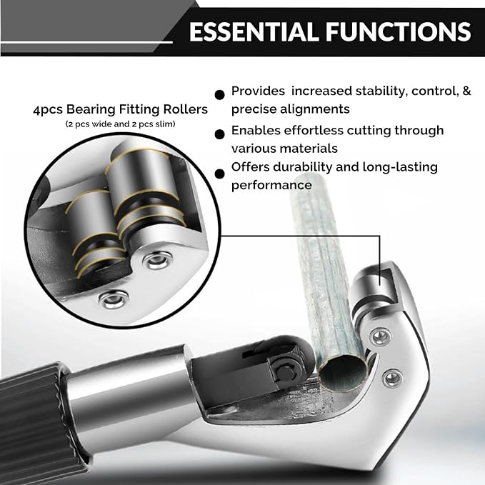 Multi‐Material Tubing Cutter & Integrated Rimmer