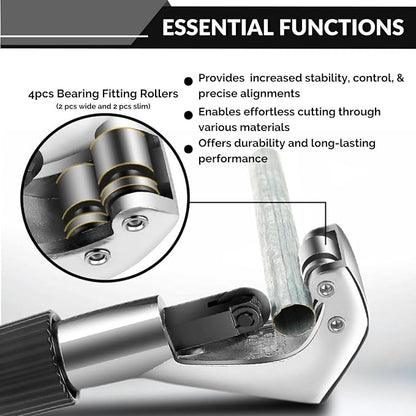 Multi‐Material Tubing Cutter & Integrated Rimmer