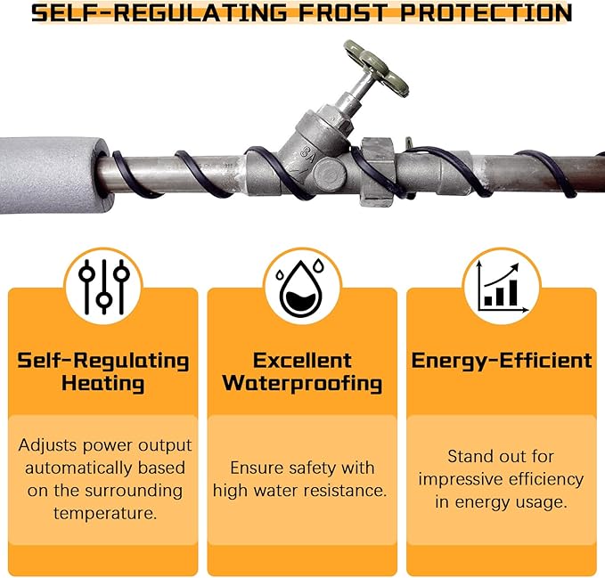 Pipe Frost Protection Heating Cable