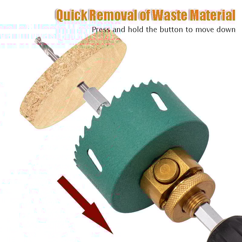 Hole Opener Waste Popup Extension