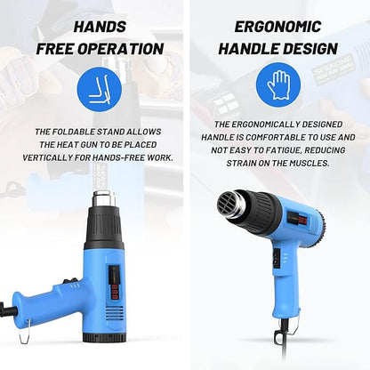 Digital Temperature Display Heat Gun