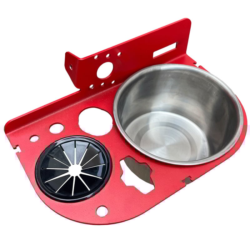 Herringbone Ladder Tool Rack