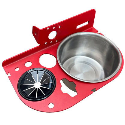 Herringbone Ladder Tool Rack