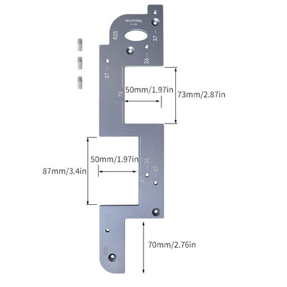 Premium Aluminum Corner Rounding Tool