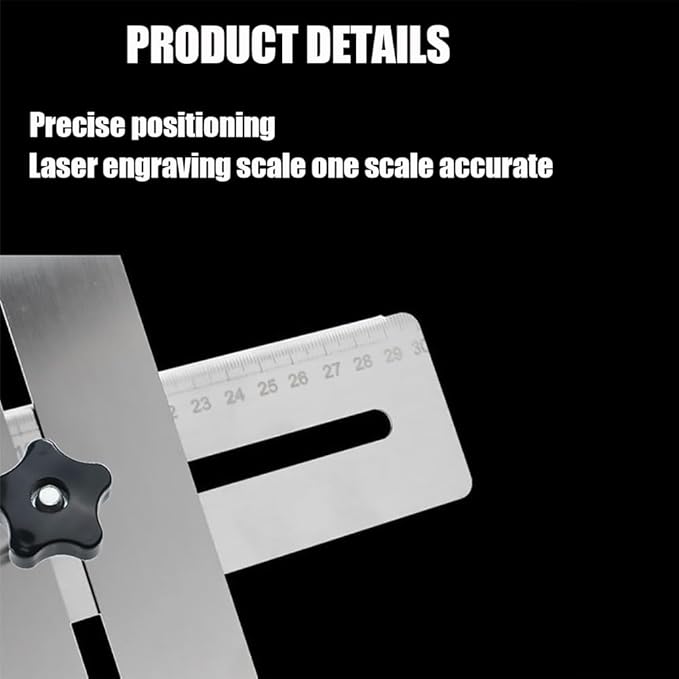Tile Installation Faucets/Outlets Positioning Ruler