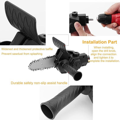 Chainsaw Drill Attachment Kit