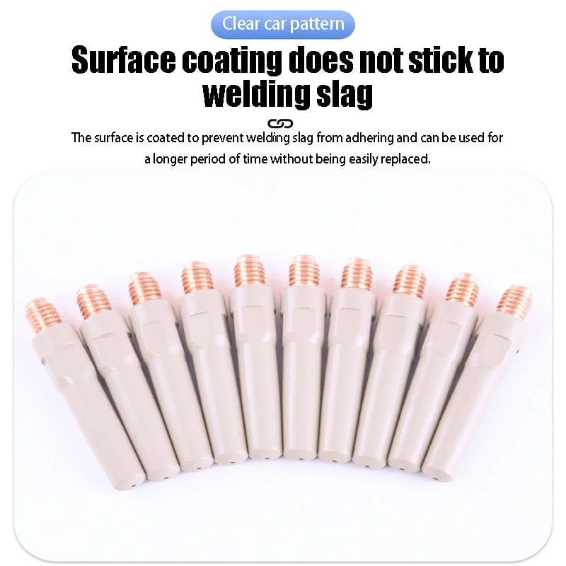 Secondary Protection Welding Gun Coated Conductive Nozzle