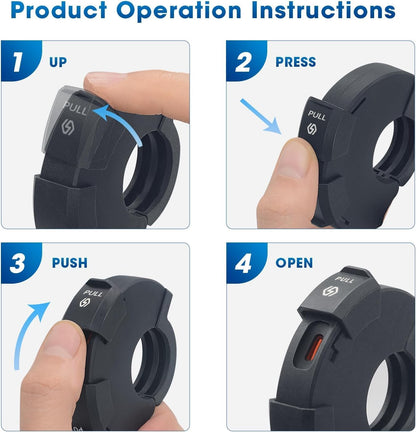 Thlevel Dual 30 W PD & 18 W QC Motorcycle Handlebar Charger