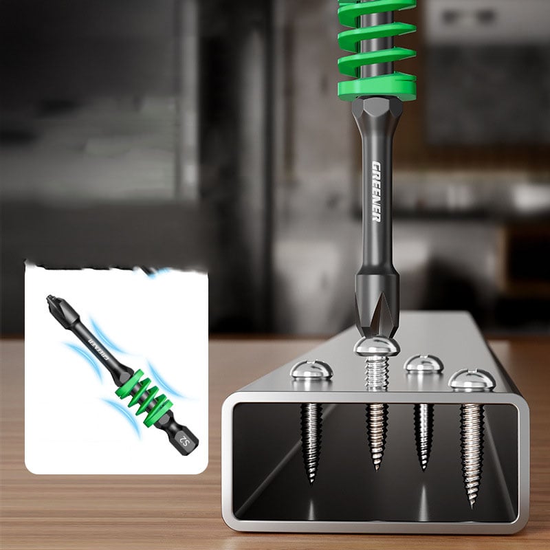 3 Pcs Magnetic Spring Screwdriver Bit