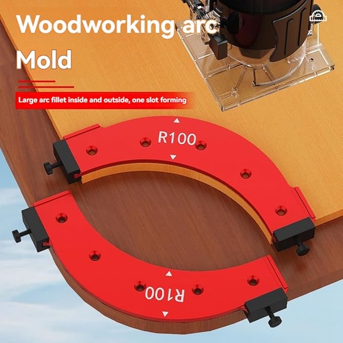 Corner Radius Routing Template