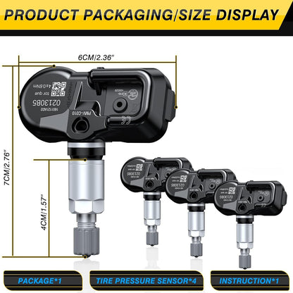 Pre‐Programmed 315 MHz TPMS Sensor