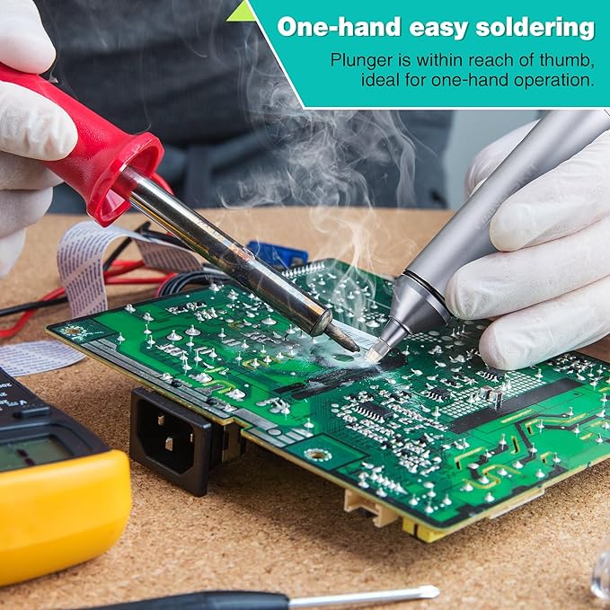 Innovative Silicone Nozzle Desoldering Pump