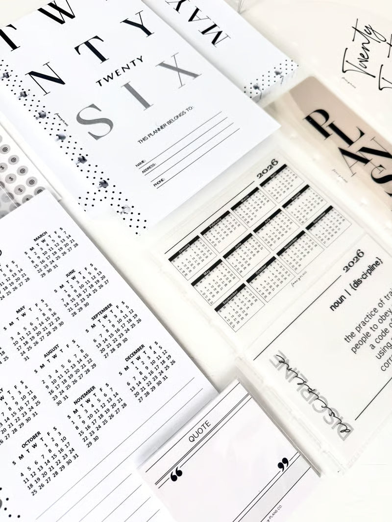 2026 DIY Planner Kit