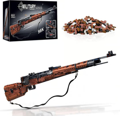 98K Model Gun Building Blocks Set for Adults