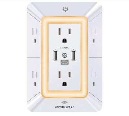 Multi Plug Outlet Surge Protector