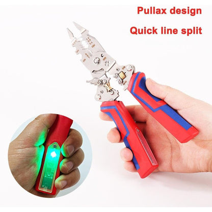 4-in-1 Multi-Function Wire Stripper Pliers with Integrated Electrical Testing