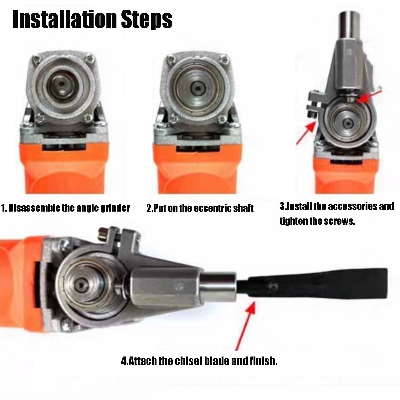 Electric Chisel Angle Grinder Adapter