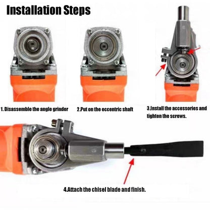 Electric Chisel Angle Grinder Adapter