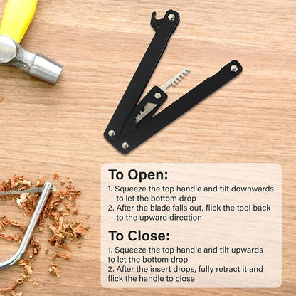 Pocket-Sized Stainless Steel Lock Pick & Fidget Kit