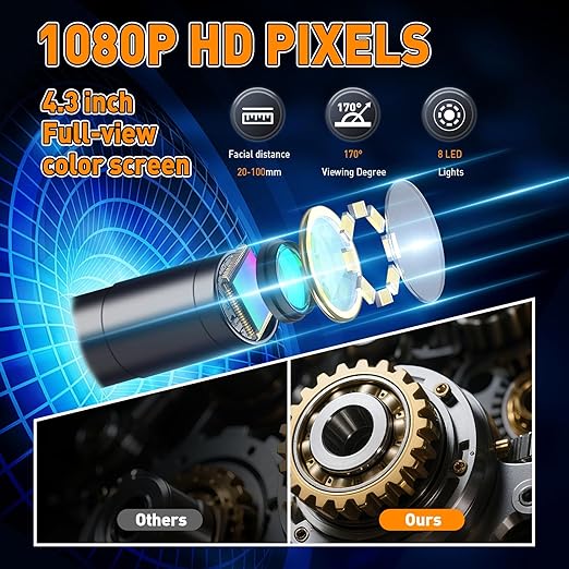 Industrial Endoscope Borescope Camera