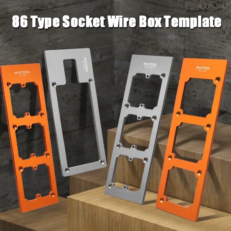 86 Type Socket Wire Box Template