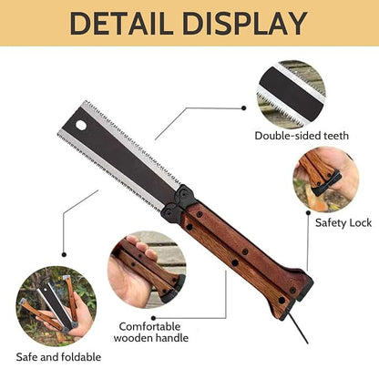 Pocket-Sized Japanese Folding Saw