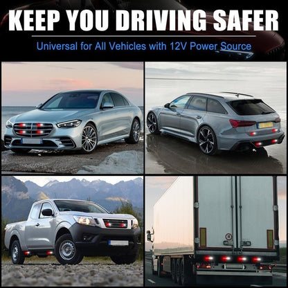 🚘 Dual-Color Emergency Strobe Light