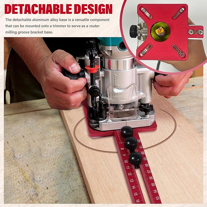 3 in 1 Router Milling Groove Bracke