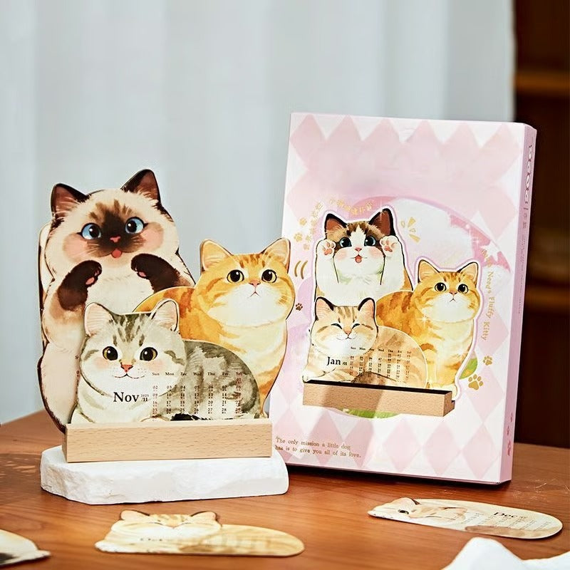 2026 Cute Pet Illustration Calendar