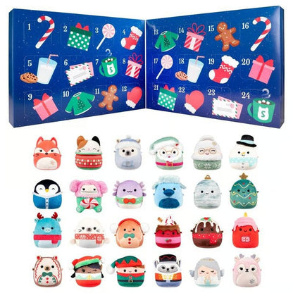 🎅 2026 Squishmallows 24-Day Micromallows Holiday Plush Advent Calendar
